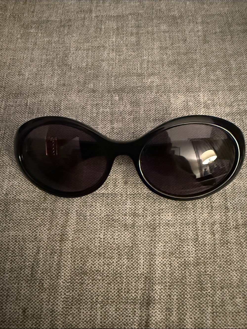 David Yurman DY 023 Round Sunglasses Black Gold Vermeil Cable Twisted Accent